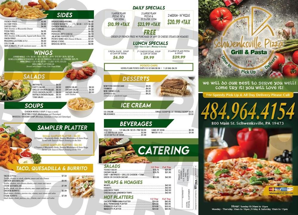 Schwenksville Pizza Menu image 3